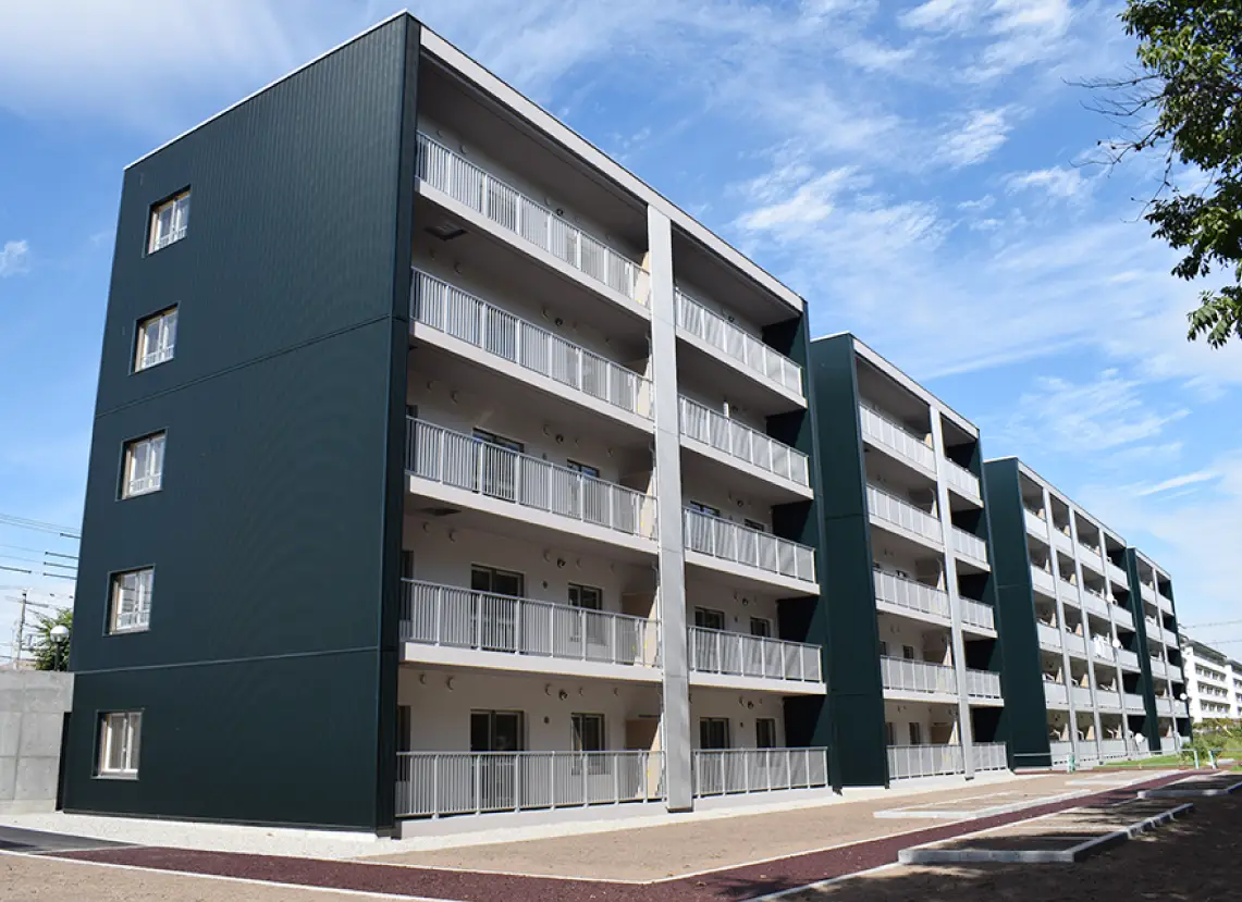 苫小牧市道営住宅新築工事（日新町団地）