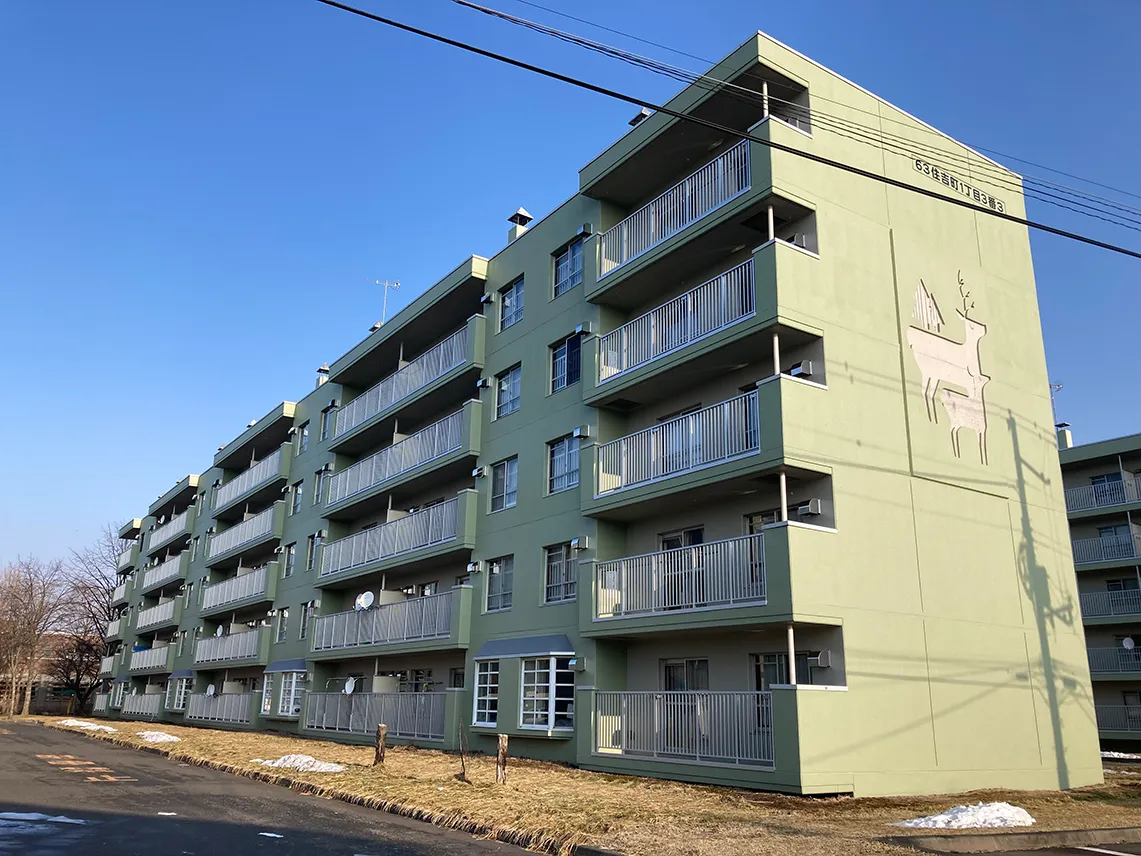 住吉町市営住宅（1-3-3）外部等改修主体工事